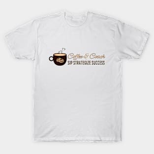 Strategic Sips: Coffee & Coach T-Shirt